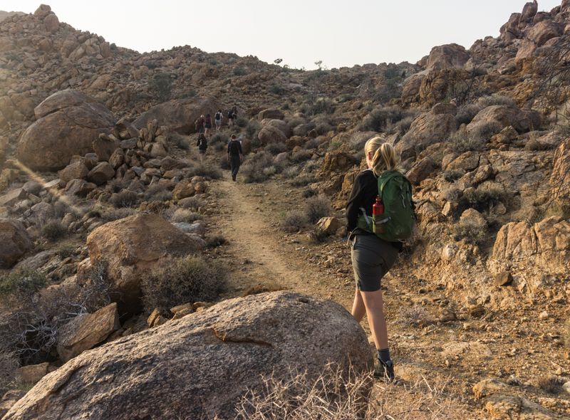 Groepsreis Namibië & Zuid-Afrika wandelen Namib Naukluft