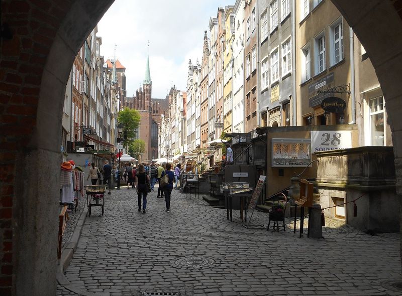 Oude centrum van Gdansk roadtrip