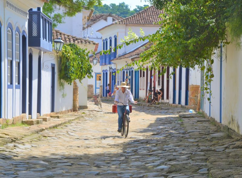 Groepsreis Brazilië historische centrum van Paraty