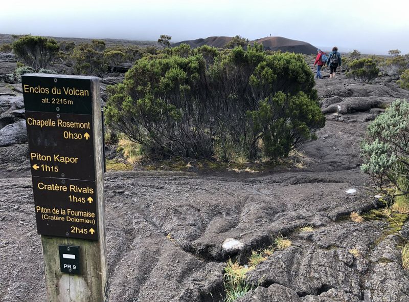 Groepsreis Réunion wandeltocht op vulkanisch gebied