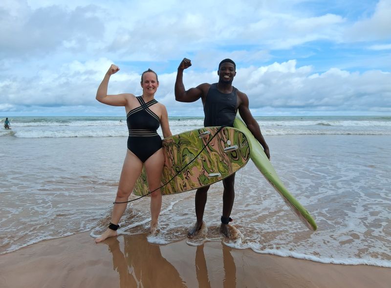 Groepsreis Ghana surfen aan Busua