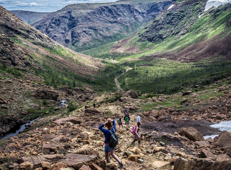 Groepsreis Canada - jongerenreis - wandelen