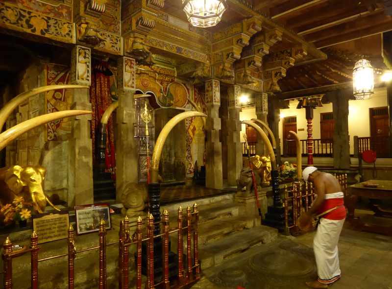 Groepsreis Sri Lanka Kandy Tempel van de Tand Puja