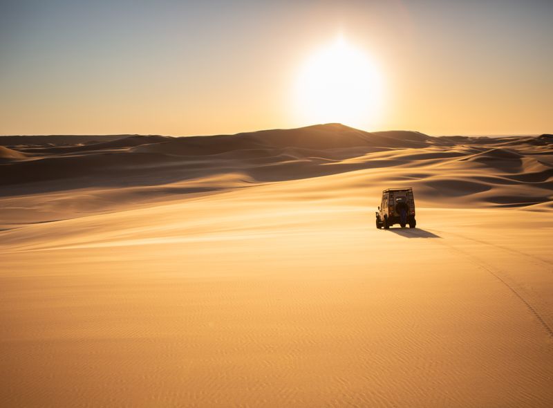 Groepsreis Namibië &amp; Zuid-Afrika Swakopmund woestijn