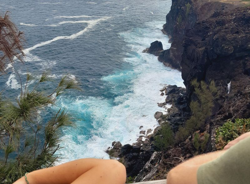 Groepsreis Réunion zicht op zee