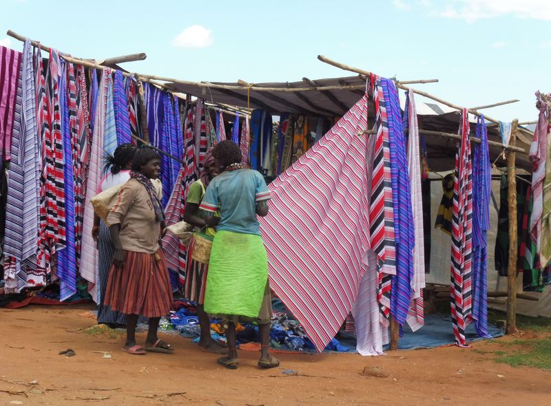 Groepsreis Ethiopië markt met Hamar