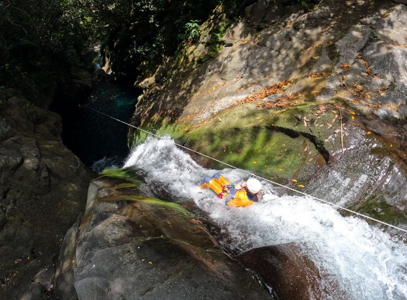 Groepsreis Réunion canyoning in Langevin