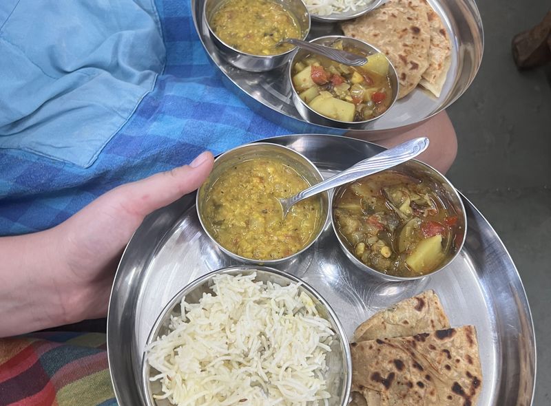 Groepsreis India thali Indiase keuken