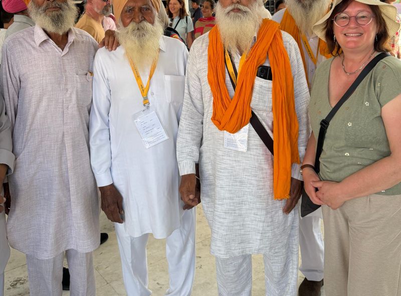 Groepsreis India Sikhs groepsfoto