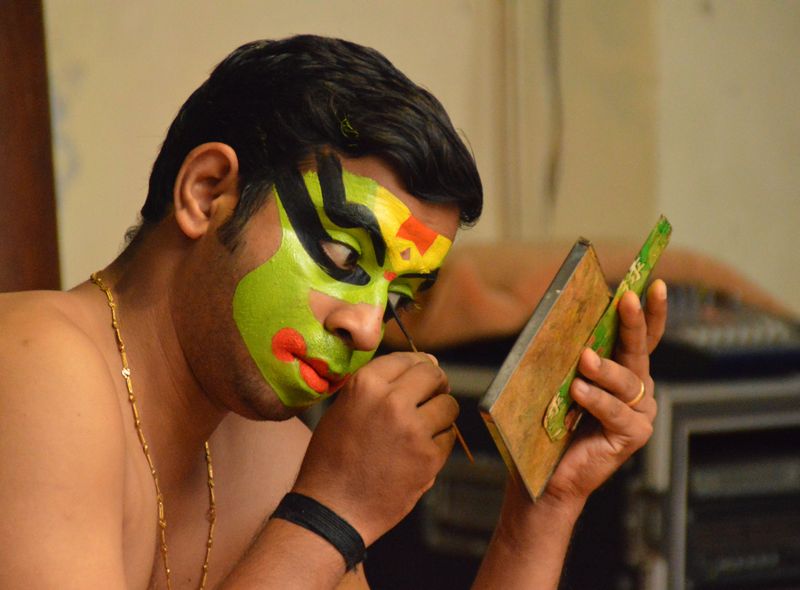 Zuid-India groepsreis kathakali dans