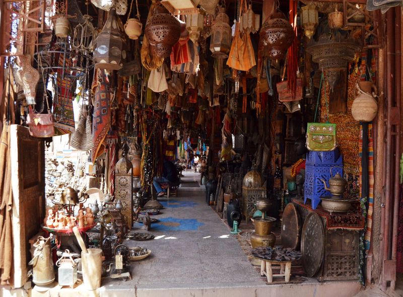 Ouarzazate souks bazar