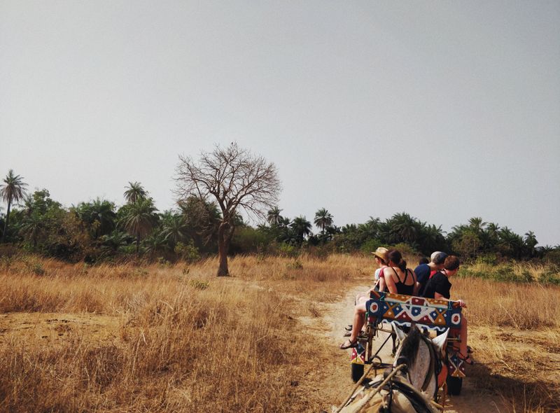 Groepsreis Senegal onderweg