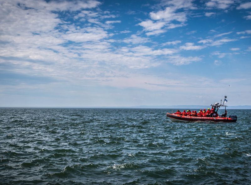 Groepsreis Canada - jongerenreis - op zee