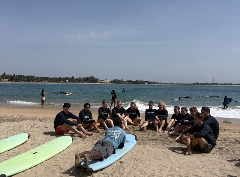 Groepsreis Sri Lanka Surf &amp; Dive surfles