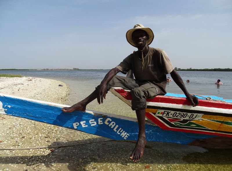 Groepsreis Senegal visser 