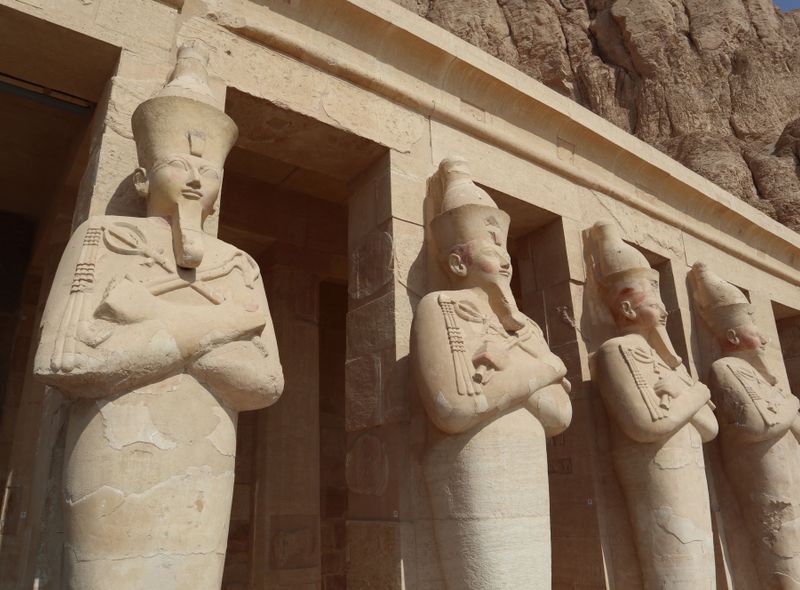 Egypte groepsreis Egyptische tempel