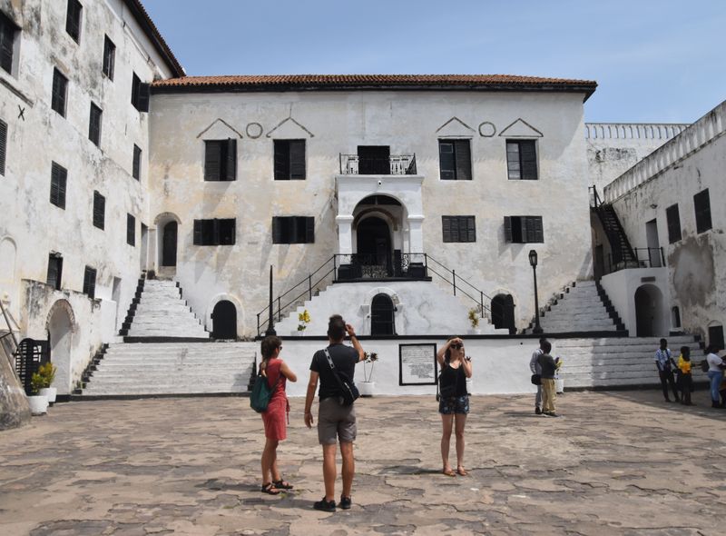 Groepsreis Ghana Elmina slavenfort geschiedenis