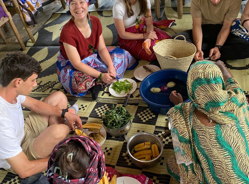 Groepsreis jongerenreis Tanzania kookworkshop Zanzibar