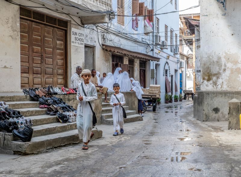 Groepsreis jongerenreis Tanzania Stone Town op Zanzibar