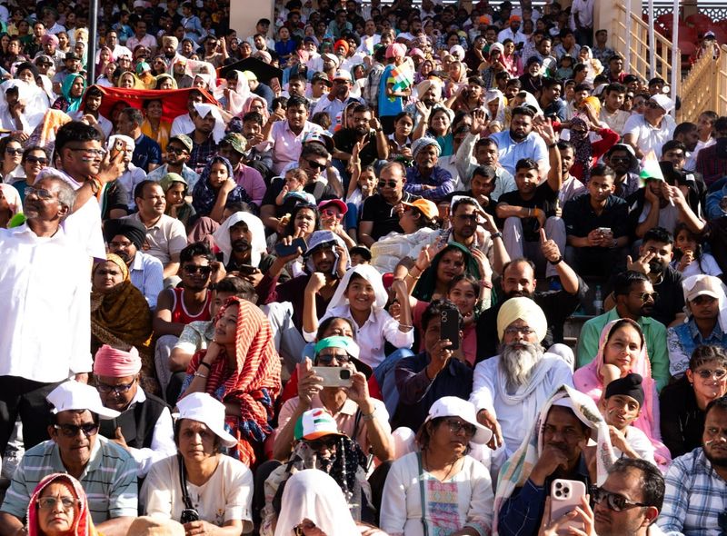 Groepsreis India Wagah border ceremony