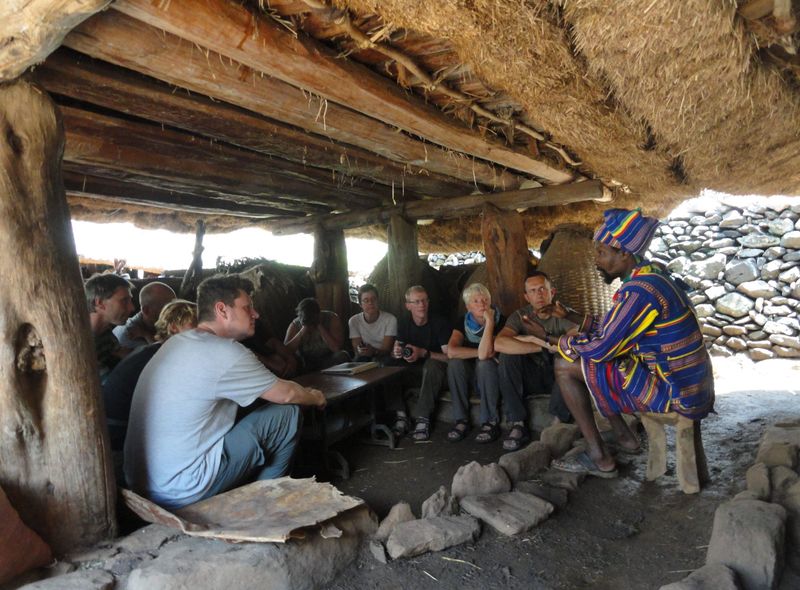 Groepsreis Ethiopië Konso koning