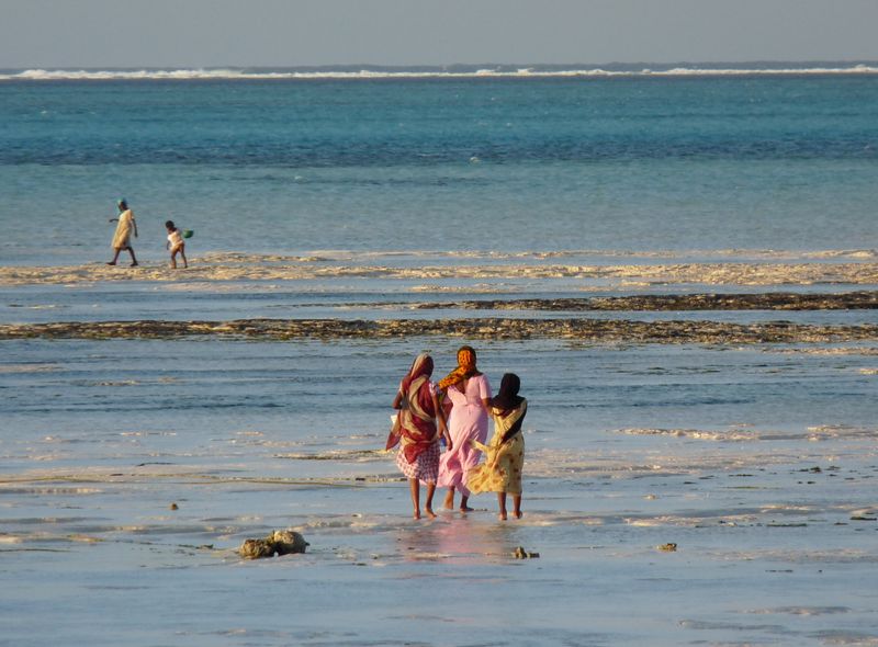 Groepsreis jongerenreis Tanzania strand van Zanzibar