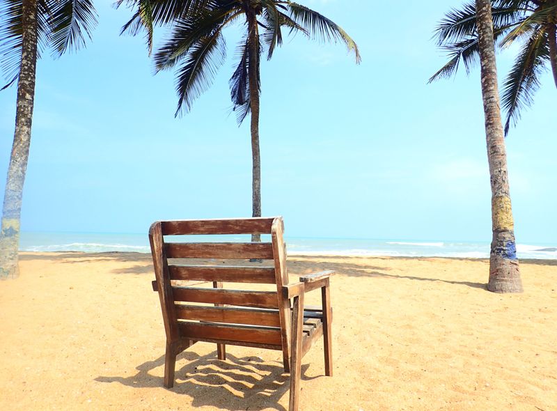 Groepsreis Ghana Elmina Smiling Coast het strand