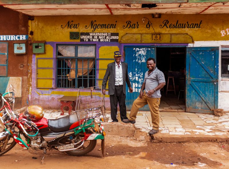 Groepsreis Kenia en Tanzania straatbeeld