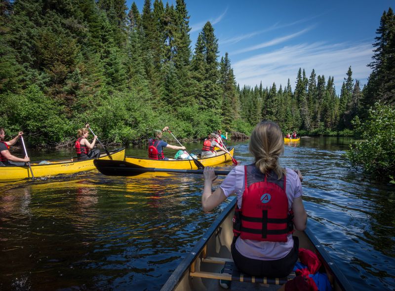 Groepsreis Canada - jongerenreis - kano