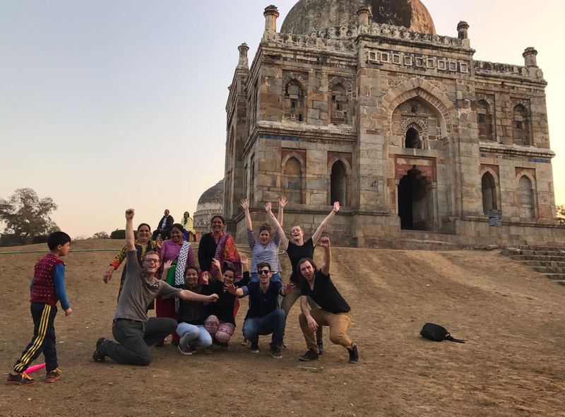 Groepsreis India noorden Lodhi Garden park in Delhi