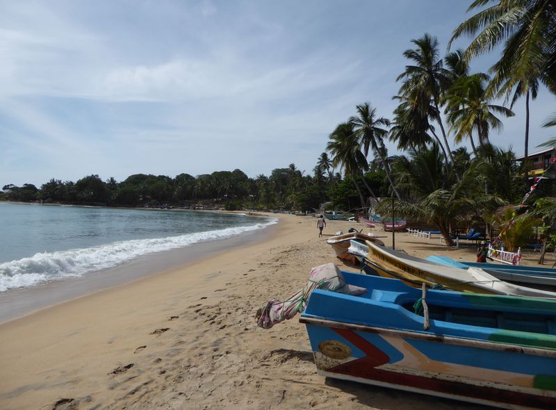 Groepsreis Sri Lanka strand