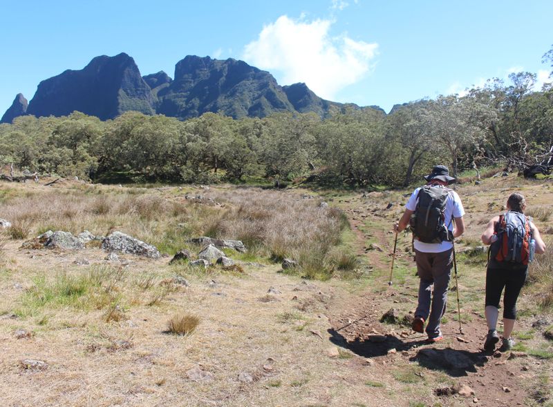 Groepsreis Réunion wandelen