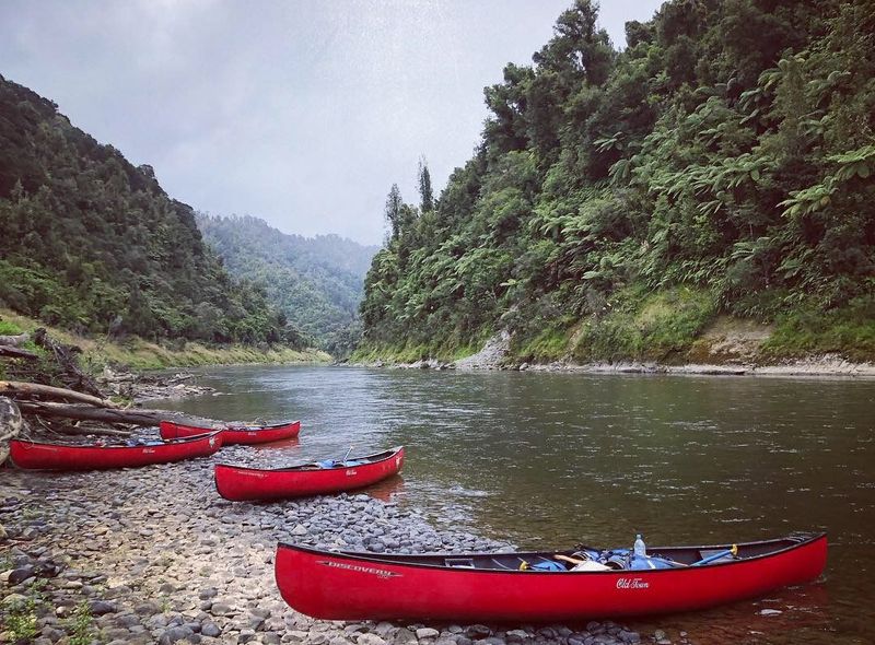 Groepsreis Nieuw-Zeeland kano op de Whanganui River