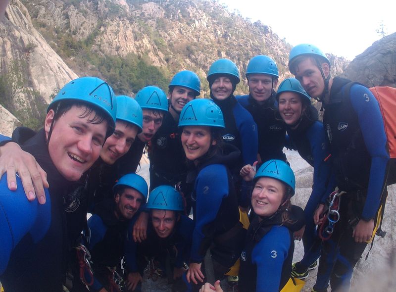 Groepsreis Corsica - jongerenreis Frankrijk - canyoning