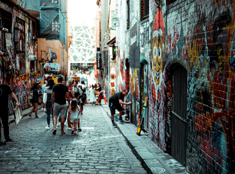 Groepsreis Australië Melbourne street art