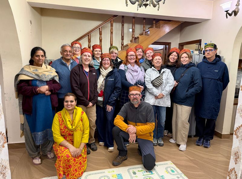 Groepsreis India ontmoeting Sikh-familie