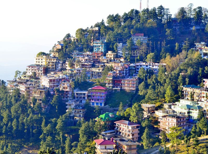 Groepsreis India stad in de bergen