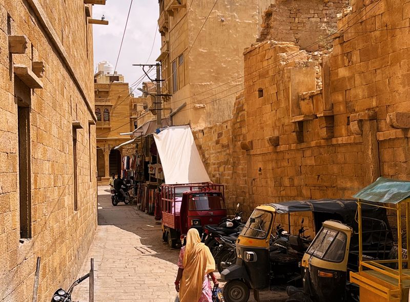 Groepsreis India straatbeeld Rajastan