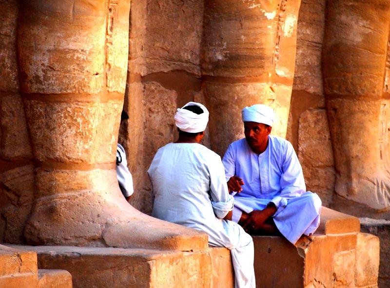 Groepsreis Egypte lokale ontmoeting
