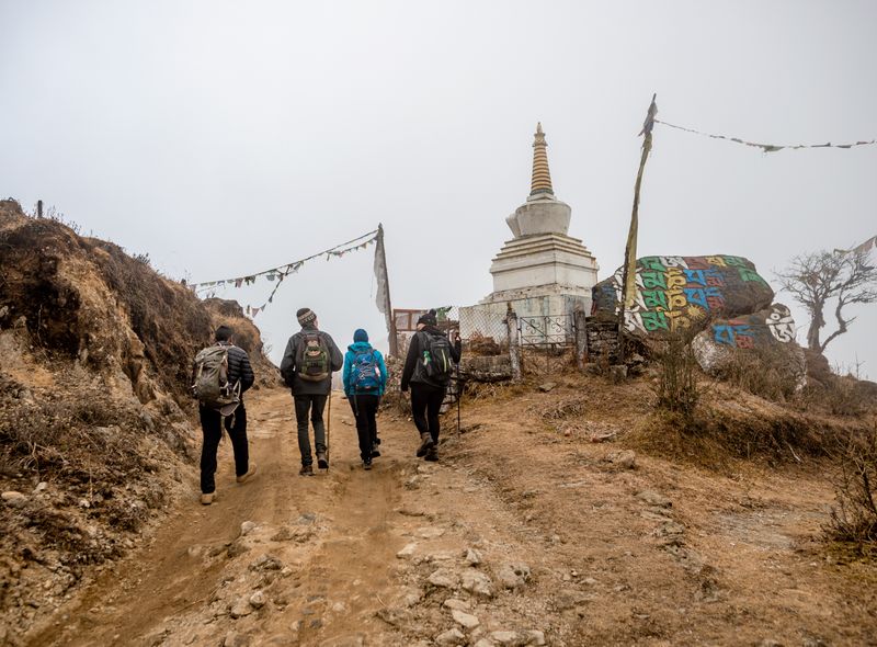Groepsreis India en Bhutan wandeltocht