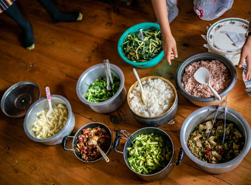 Groepsreis India en Bhutan lokale keuken