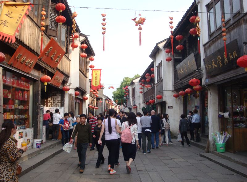 straat in China