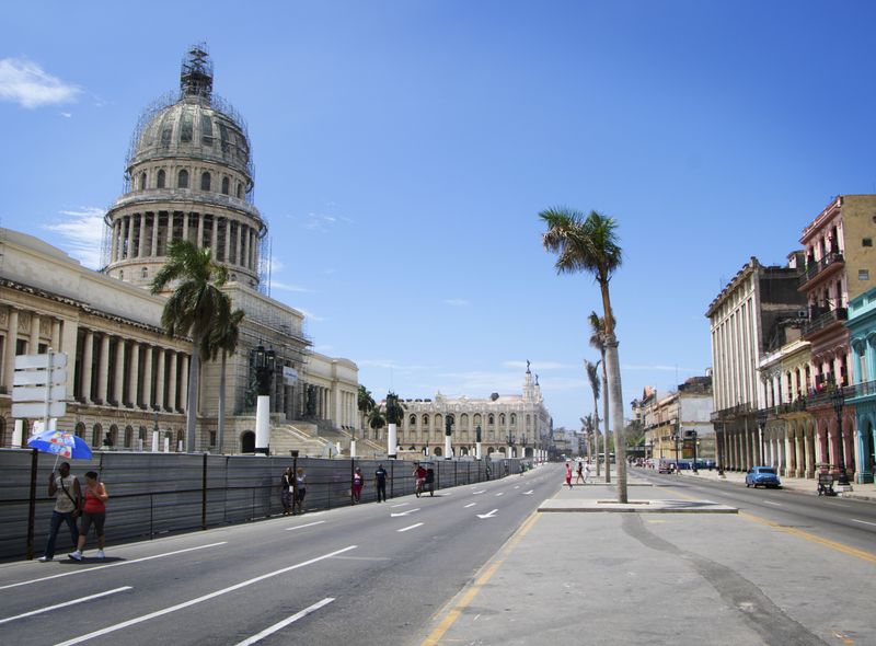 Het Capitool in Havana foto Elisabeth Holzer
