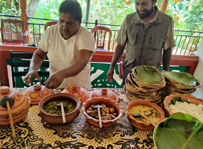 Sri Lanka groepsreis - lunch Knuckles