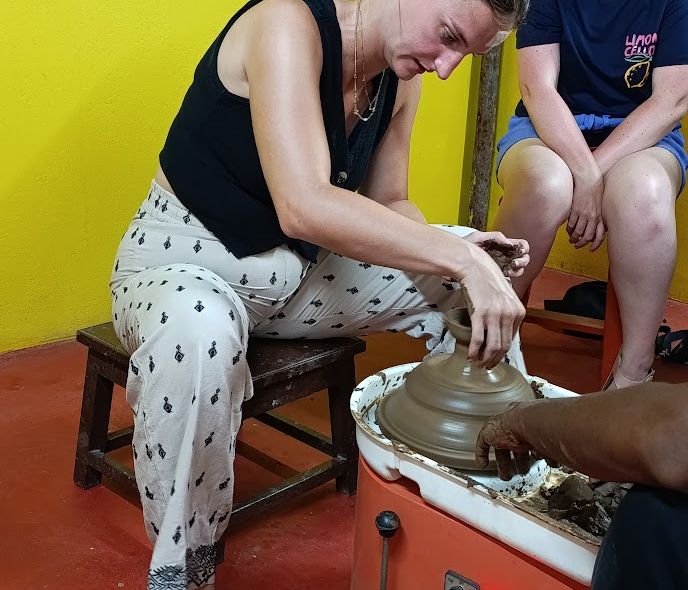 Zuid-India groepsreis creatieve workshop pottenbakken