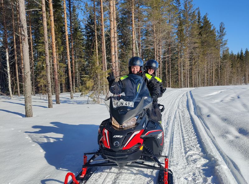 Sneeuwscooter Zweden