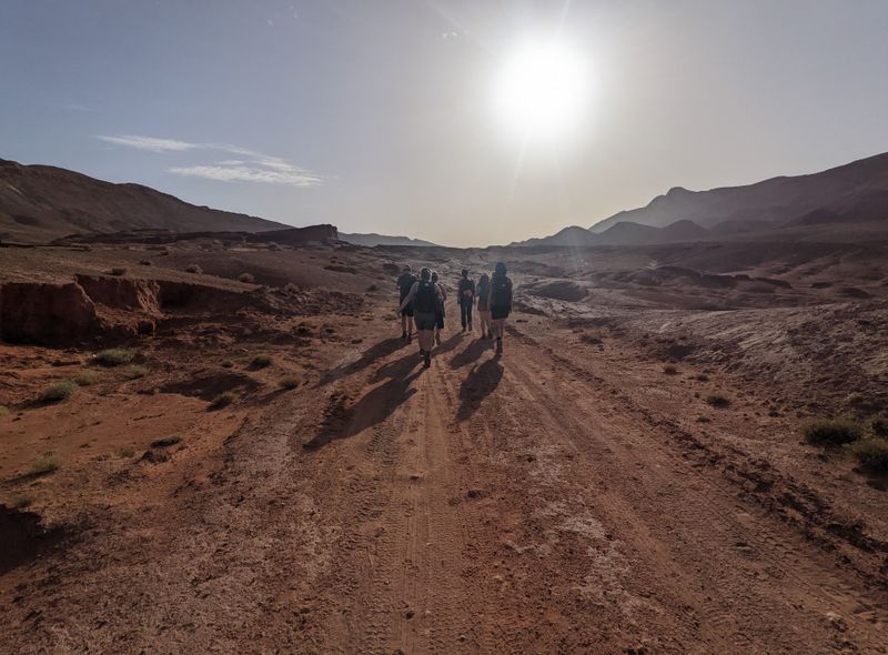 Groepsreis Marokko jongerenreis wandelen in de Dadèsvallei