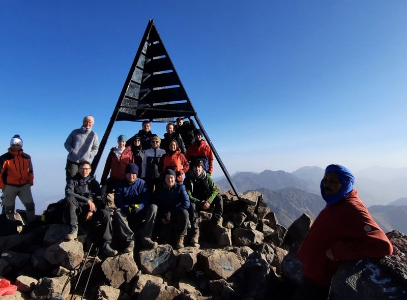 groepsreis Marokko Toubkal trekking de top