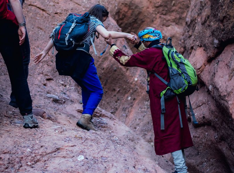 Groepsreis Marokko wandeltocht door de kloof