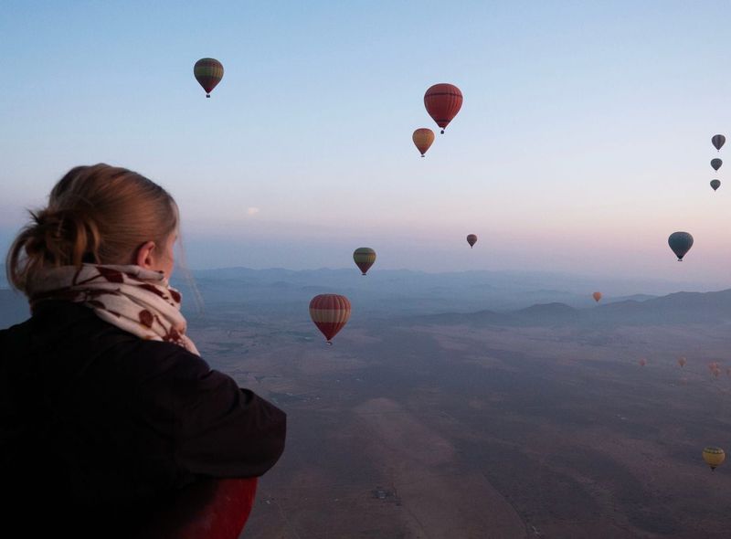 Groepsreis Marokko Citytrip ballonvaart